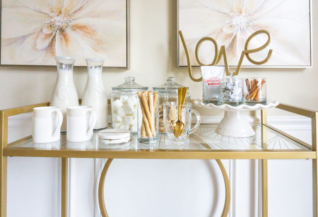 Quick and easy hot chocolate bar