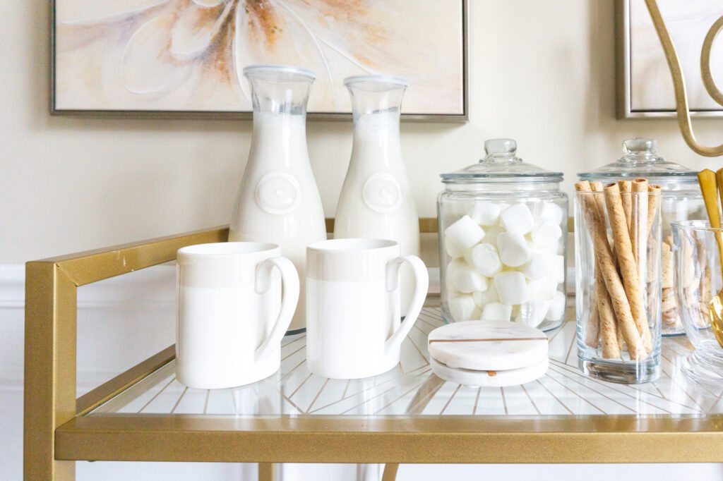 Quick and easy hot chocolate bar