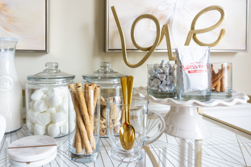 Quick and easy hot chocolate bar