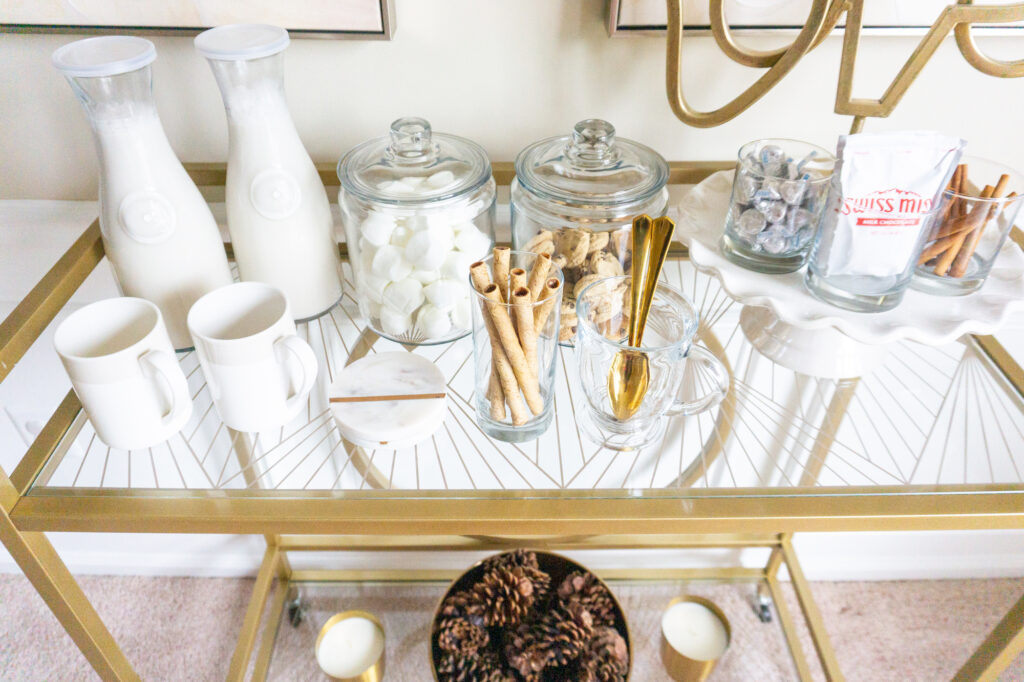 Quick and easy hot chocolate bar