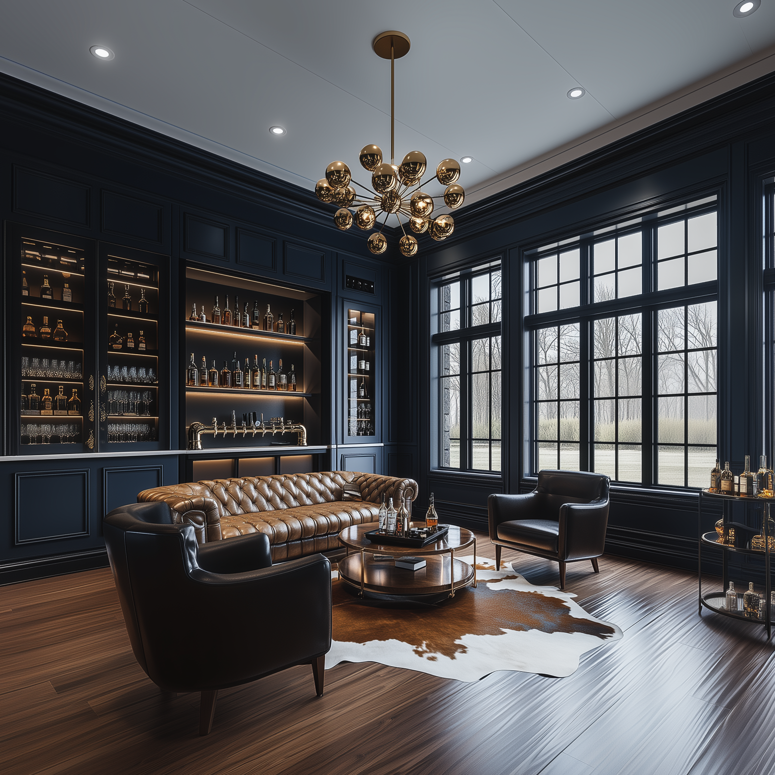 color drenching interior design trend